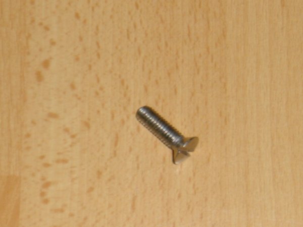 Schroef 6x20 t.b.v. motorkap (Gebruikt)