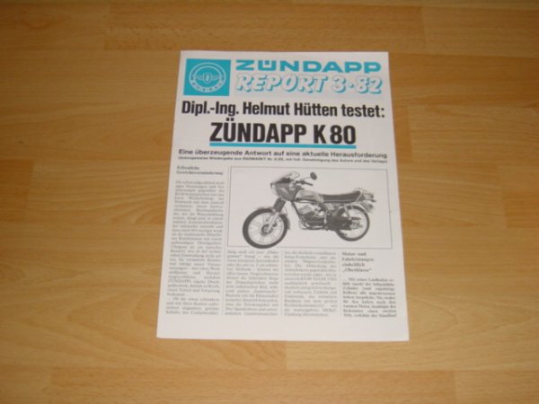 Reklame folder D - Report 82-3