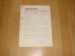 Kundendienst Schnellbrief 01/M